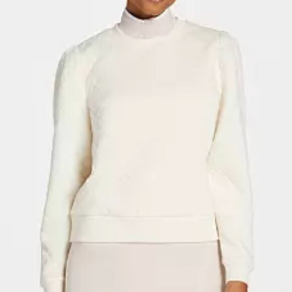 Walter Hagen Women's Clubhouse Crewneck in Cream NWT - Picture 1 of 7
